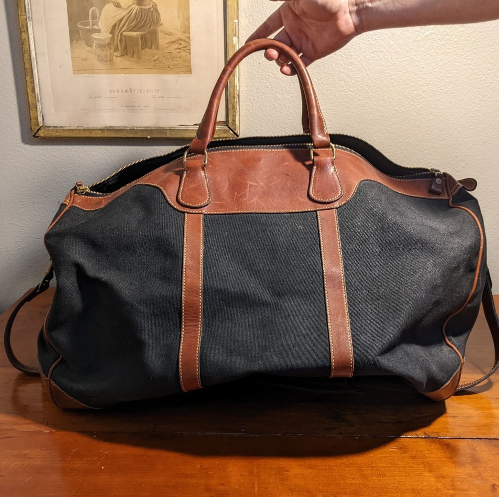 Large Black Eddie Bauer Weekender Bag